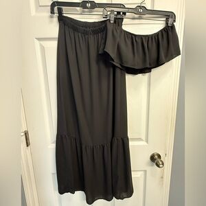 Resa Black Lola Skirt Set -small